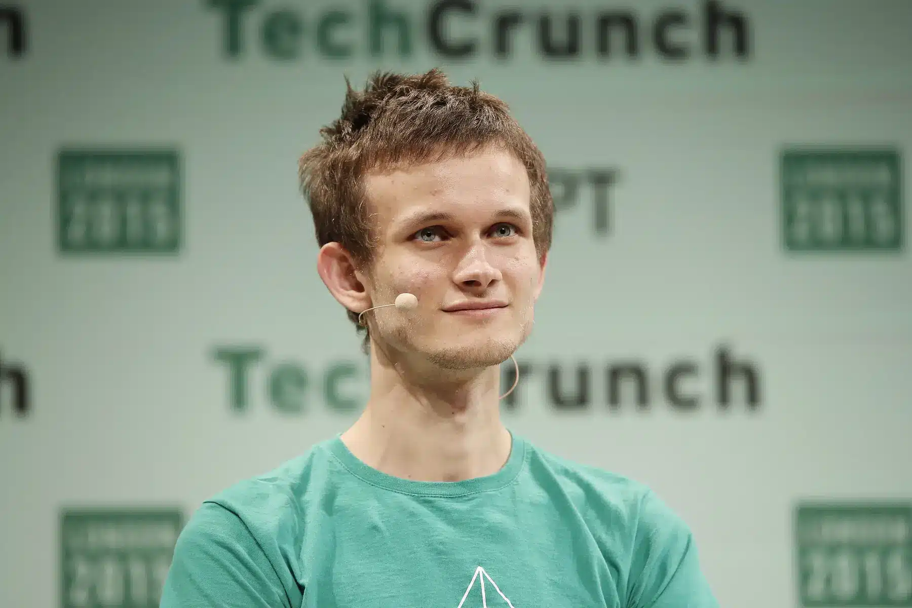 Vitalik Buterin bei einer TechCrunch-Veranstaltung in London im Jahr 2015.