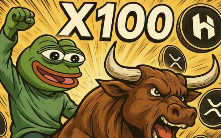 XRP, Solaxy, HYPE… las 5 criptos para multiplicar x100 durante el bull run