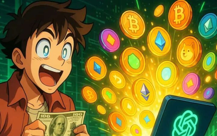 Transformar 100 $ en 100.000 $: Las criptomonedas según ChatGPT