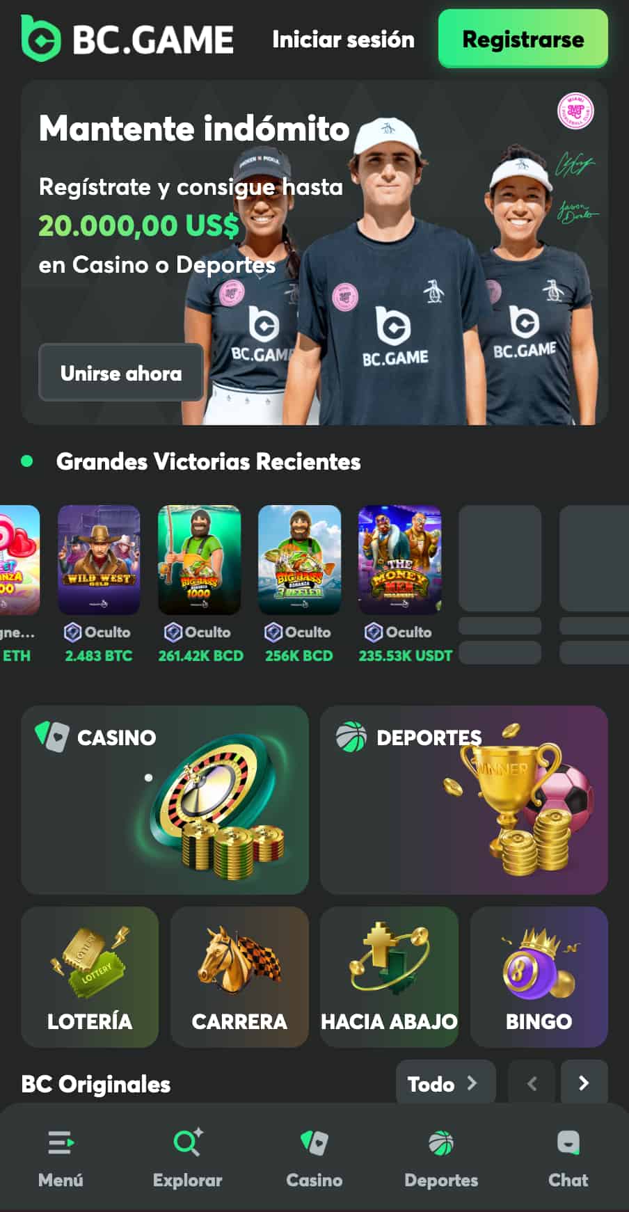 bcgame mejor crypto casino