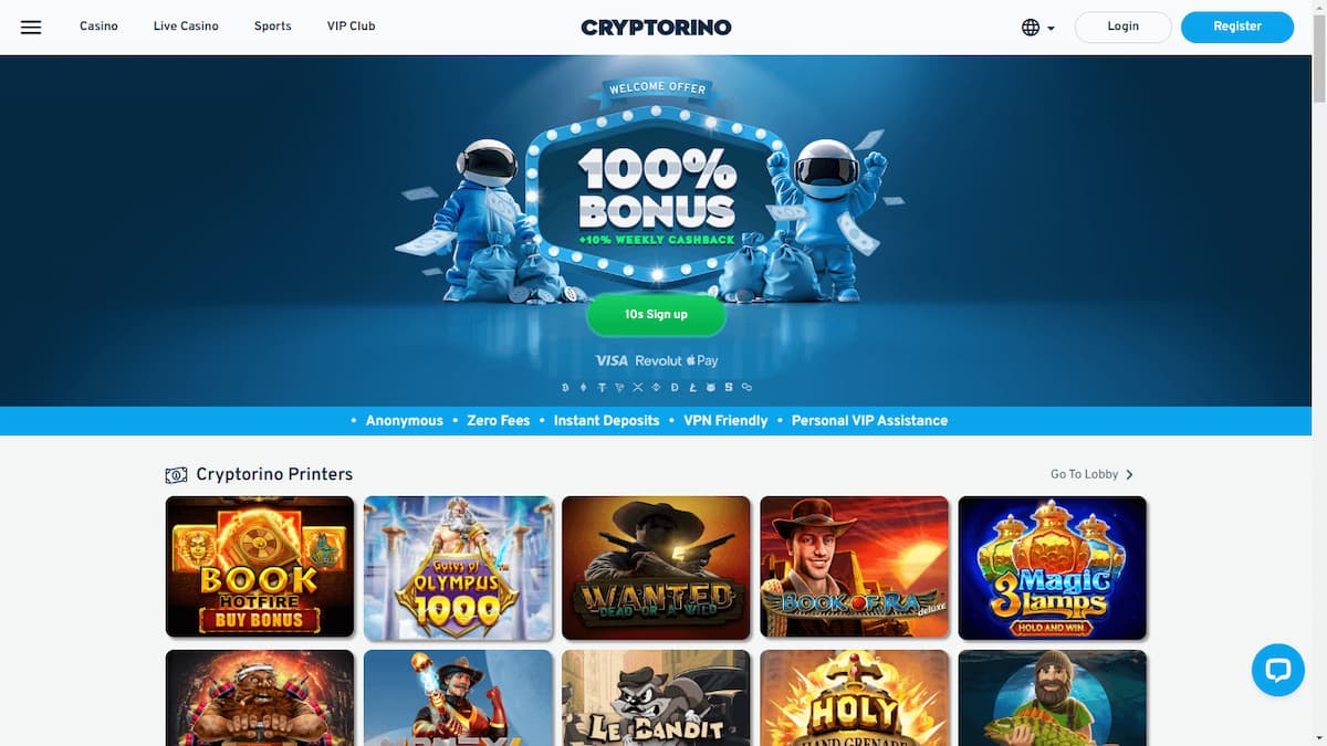 cryptorino es uno de los mejores sitios sin kyc