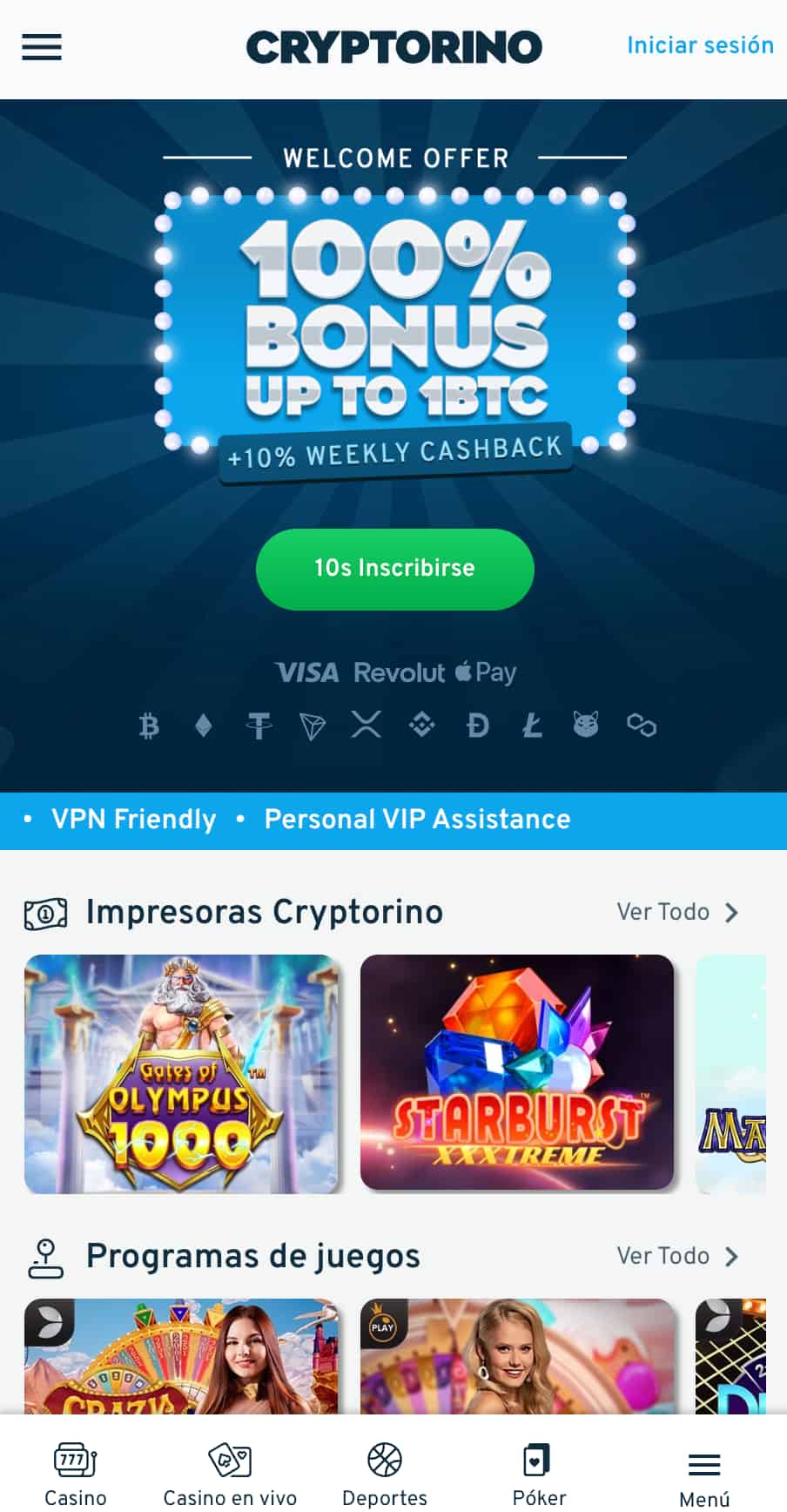 cryptorino crypto casinos