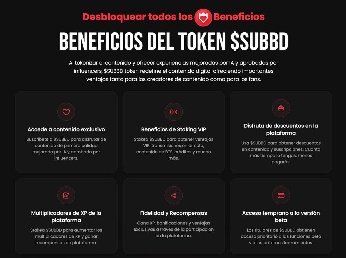 que es subbd token