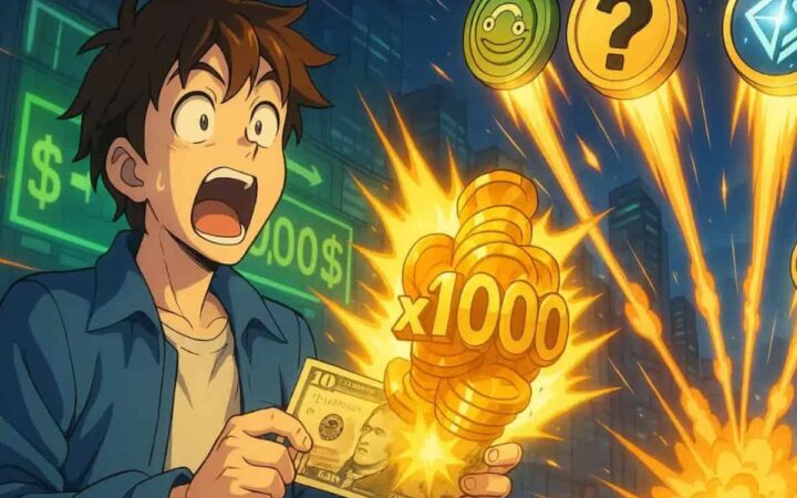 10 dólares pueden convertirse en 10.000 dólares en pocos minutos con estas criptomonedas x1000