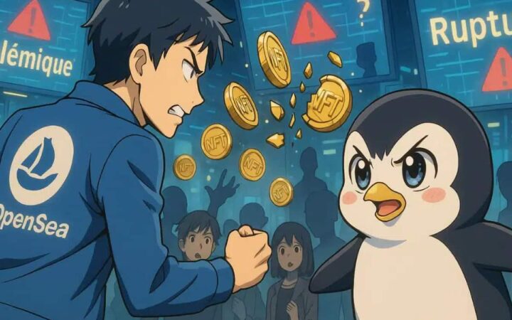 ¿Qué está pasando entre OpenSea y Pudgy Penguins?