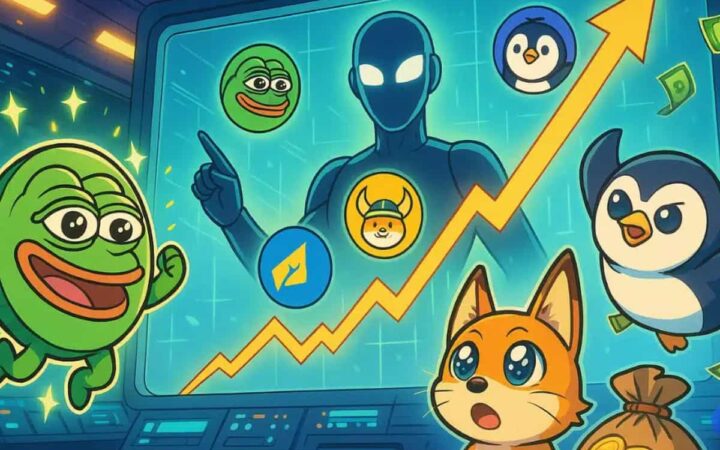 Grok predice una subida de las memecoins Pepe, Pudgy Penguins y FLOKI