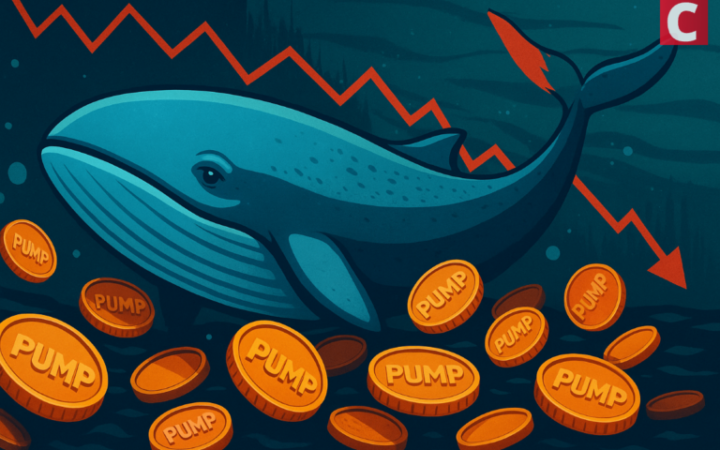 Las ballenas aprovechan la caída del token PUMP y compran en masa tras un desplome del 16 %