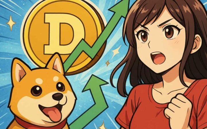 Dogecoin se acerca a un posible repunte: ¿puede alcanzar los 0,70 dólares?