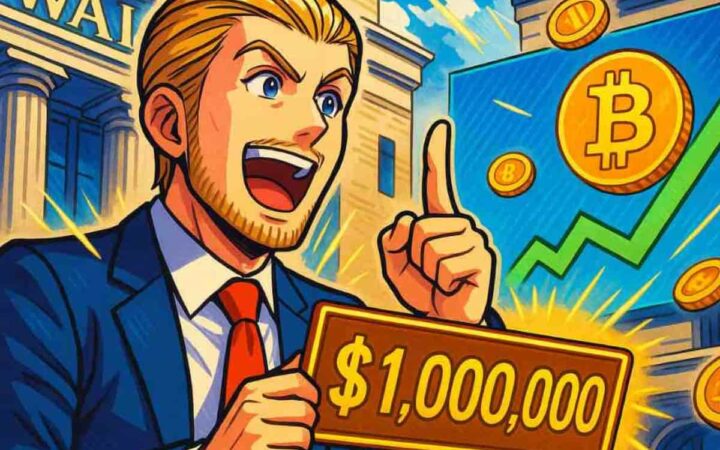 Bitcoin al millón de dólares: la predicción del hijo de Trump