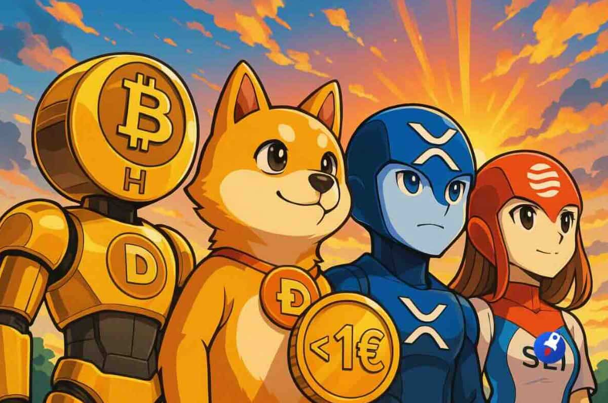 Las 4 mejores criptomonedas por debajo de 1 euro que comprar antes de 2026