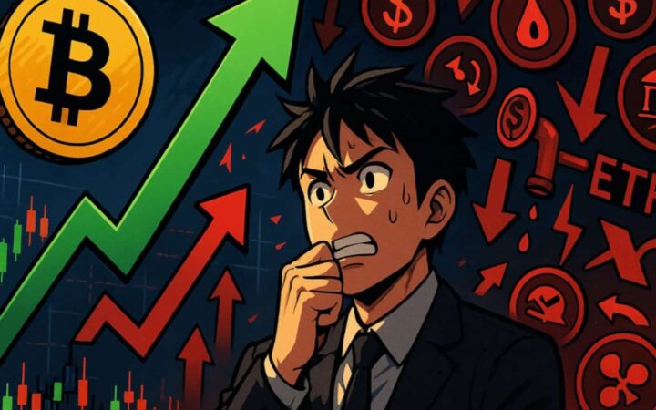 Bitcoin rompe los 116.000 dólares, pero 8 indicadores de cada 10 se tiñen de rojo
