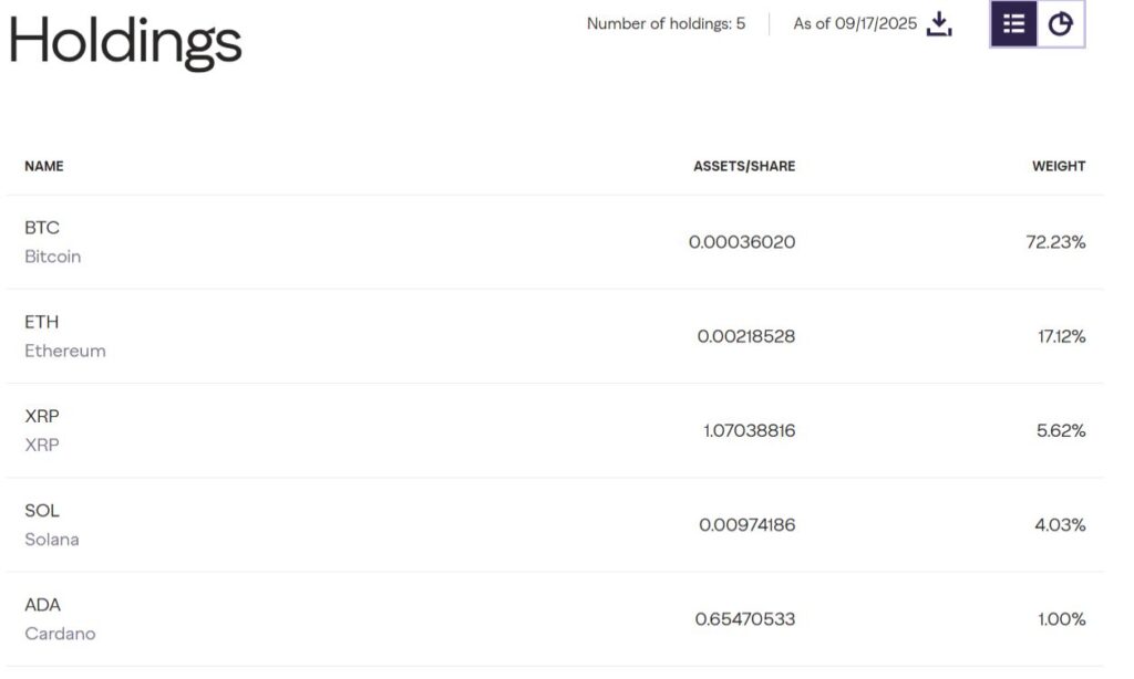 Grayscale Crypto Large Cap Fund 