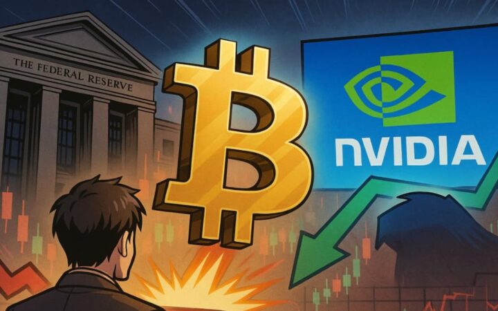 Bitcoin duda ante la sorpresa positiva de Nvidia mientras la Fed aniquila las expectativas de bajada de tipos
