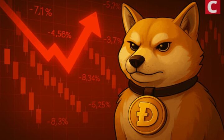 Predicción Dogecoin: precio se estabiliza mientras el sentimiento se hunde