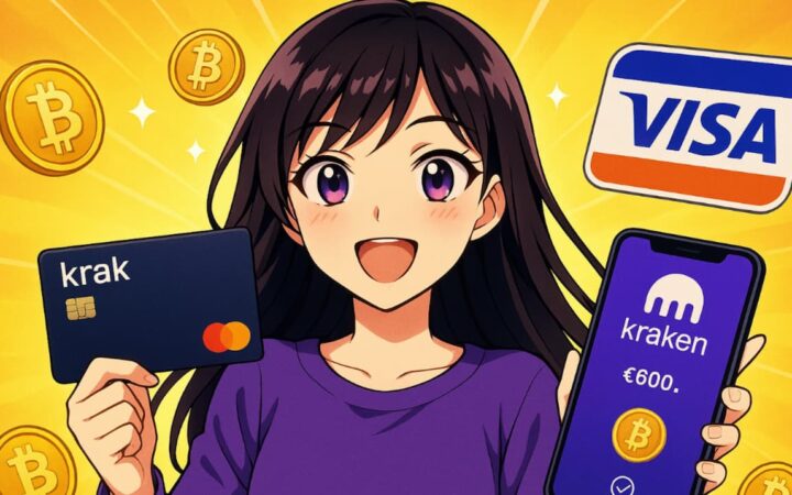 Kraken lanza su tarjeta de débito Krak con Mastercard