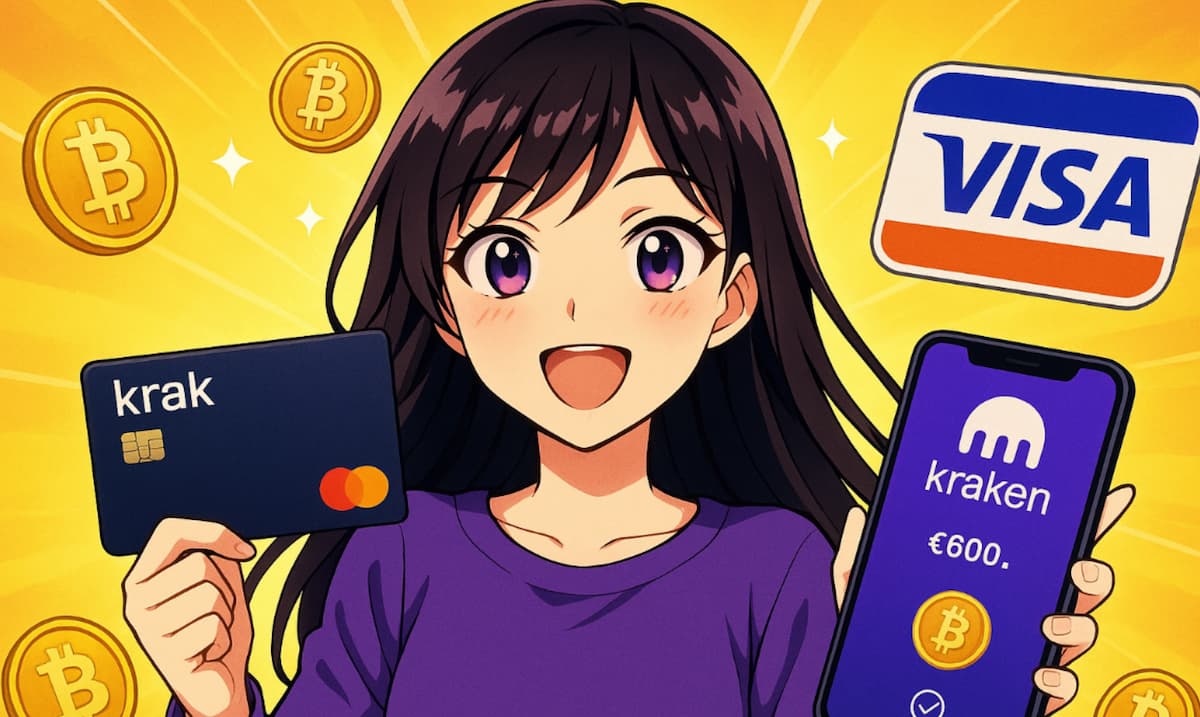 Kraken lanza su tarjeta de débito Krak con Mastercard