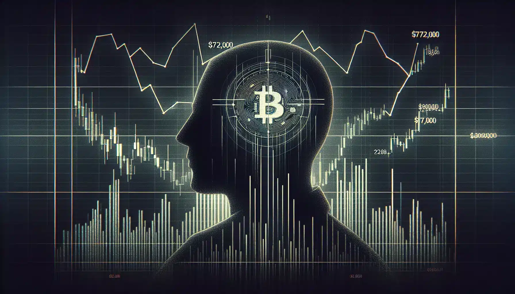 Ruptura del precio de Bitcoin: enorme muro de oferta en 72.000 USD