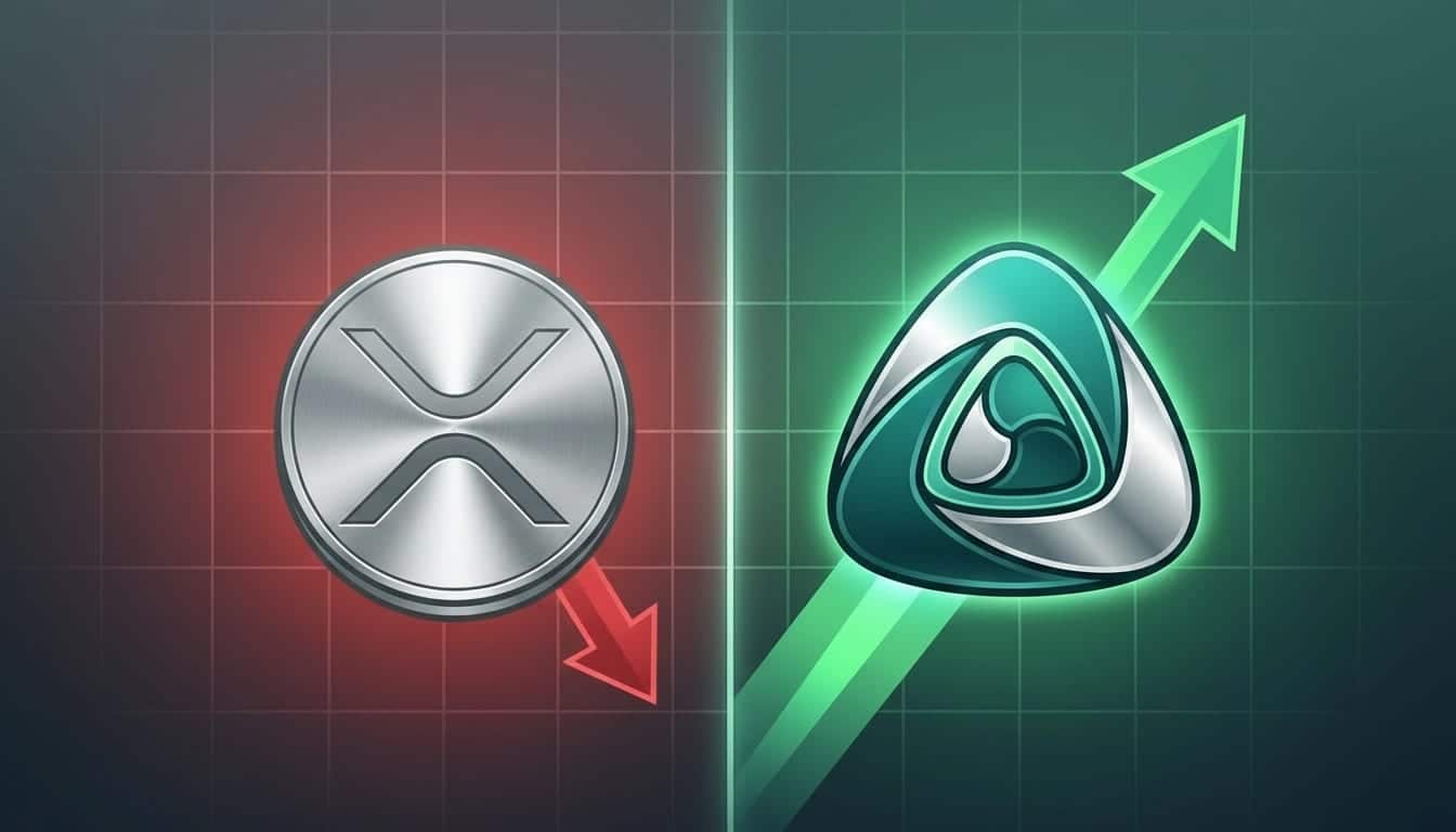 LiquidChain roza $1M mientras XRP pierde fuerza en el soporte de $1