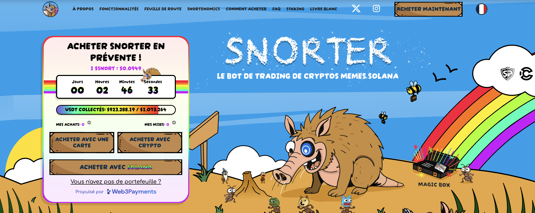 Meilleure crypto Snorter