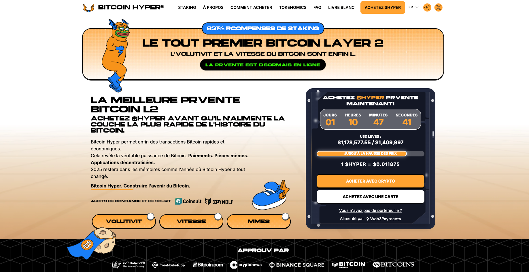 Bitcoin Hyper Meilleure crypto 