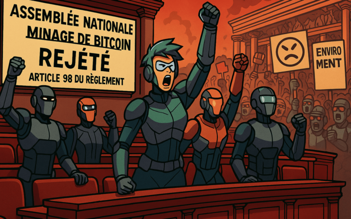Projet de minage Bitcoin rejeté en France