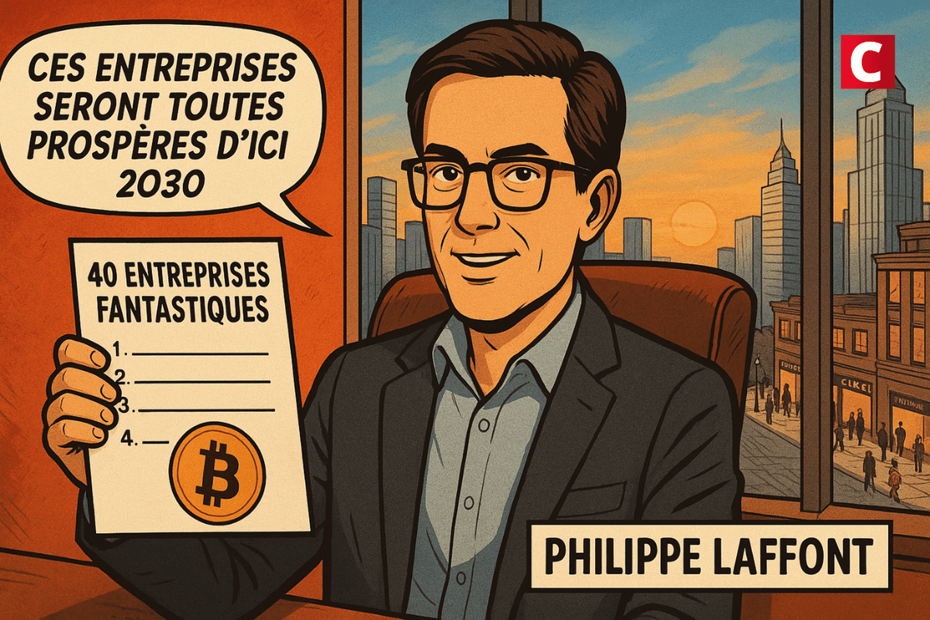 Un milliardaire prédit les « 40 entreprises fantastiques »