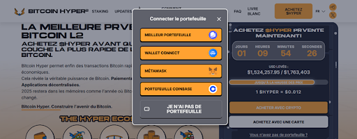 acheter bitcoin hyper avec best wallet