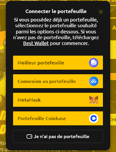 connect wallet btcbull
