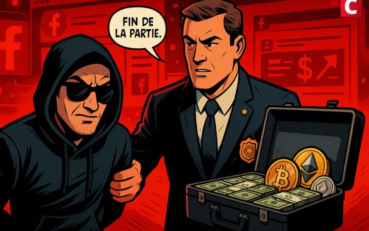 Arnaque crypto sur Facebook : 400 000 $ sécurisés par les autorités de New-York