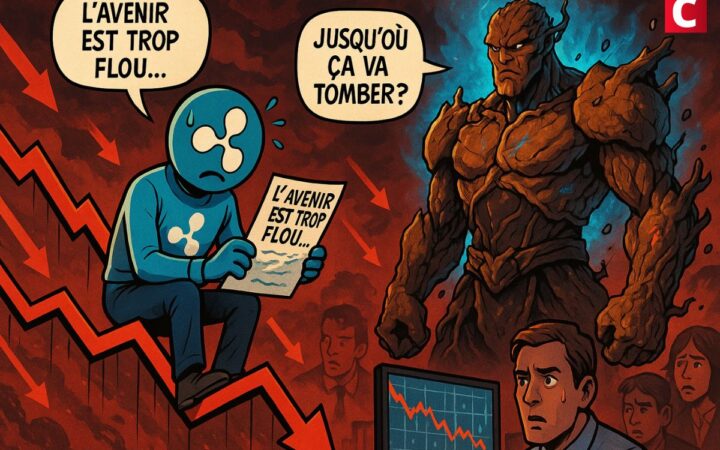 XRP de Ripple : tendance baissière technique dû à son avenir incertain