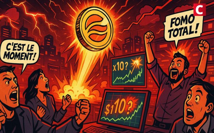 Cette cryptomonnaie s’envole depuis le retour du Bitcoin à 105 000 $ : x10 possible ?