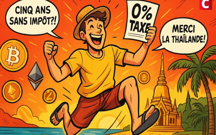 Thaïlande : exonération fiscale de 5 ans sur les cryptomonnaies