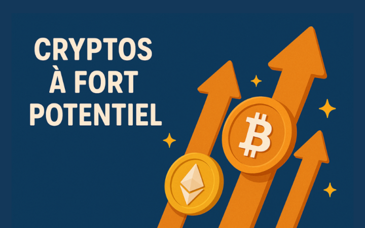 Cryptos à fort potentiel en 2025 : notre top 4