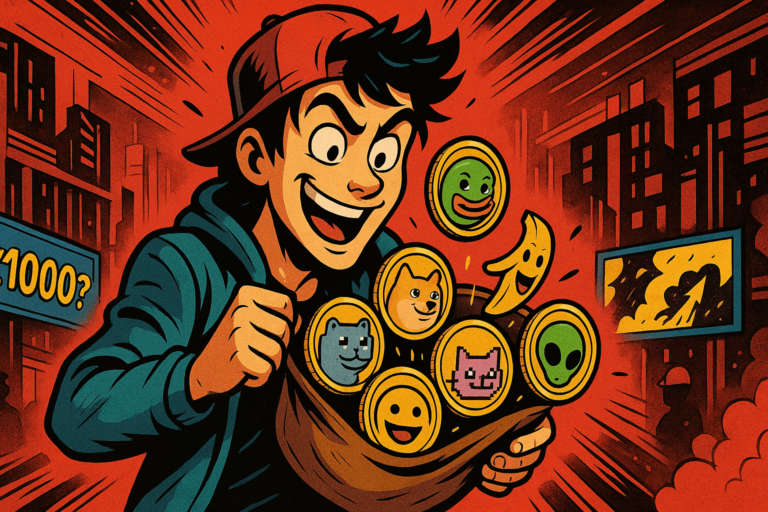 Les meilleures cryptos meme à acheter en 2025 : notre top 6 projets émergents