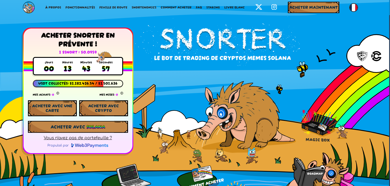 snorter prevente achat