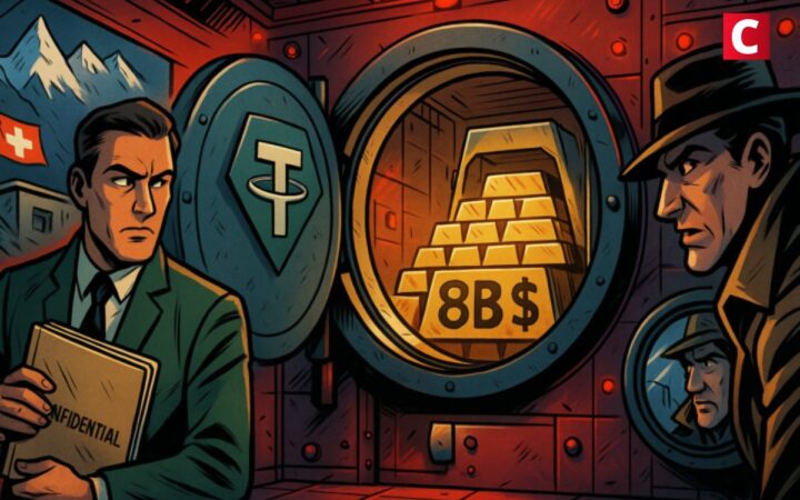 Pourquoi Tether conserve 8 milliards de dollars d’or dans un coffre-fort secret en Suisse ?