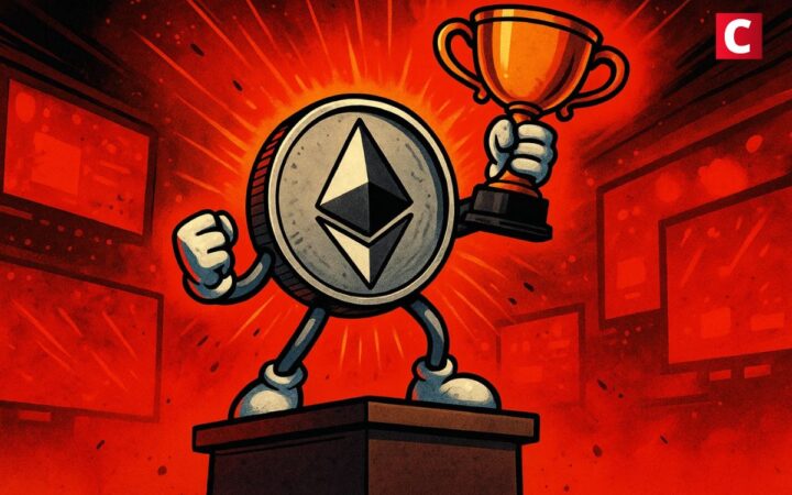 Ethereum clôture juillet à +54,83 %, sa meilleure performance en 2025
