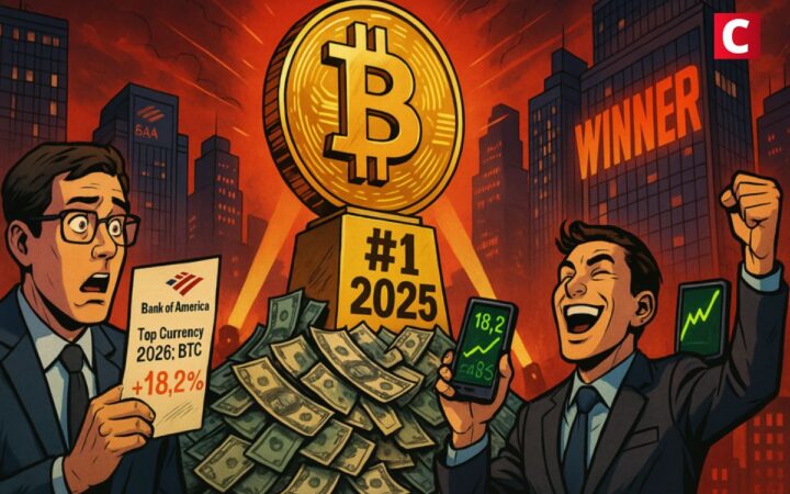 Bitcoin, meilleur actif monétaire de 2025 selon Bank of America