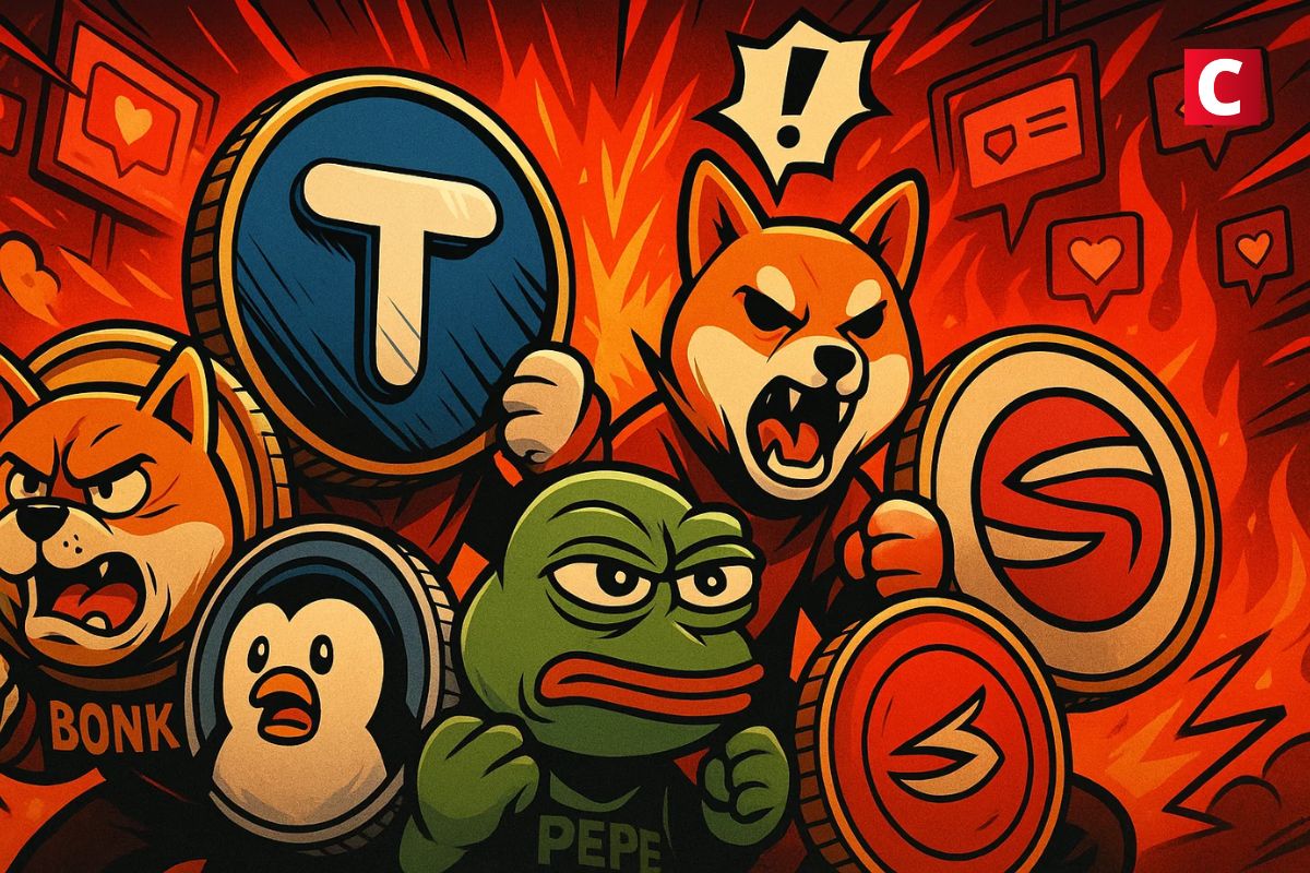 Top tendances crypto : ces 6 coins enflamment les réseaux sociaux