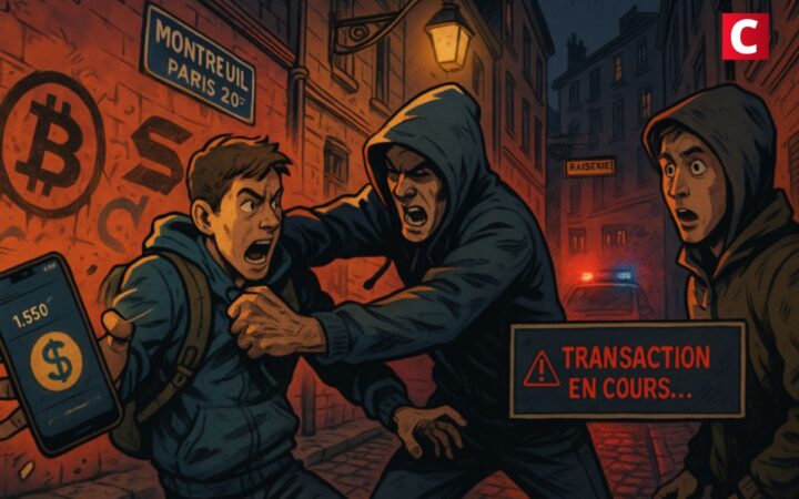Île-de-France : une nouvelle agression crypto