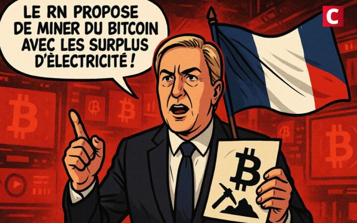 France : le RN propose de miner du Bitcoin avec les surplus d’électricité
