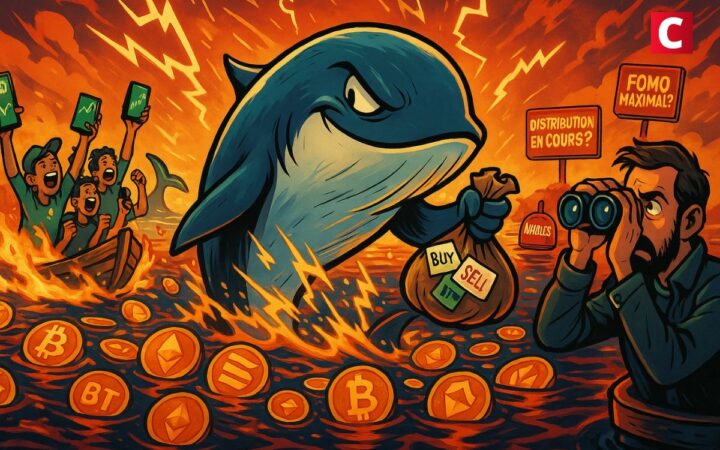 Que font les whales sur ce marché en pleine euphorie ?