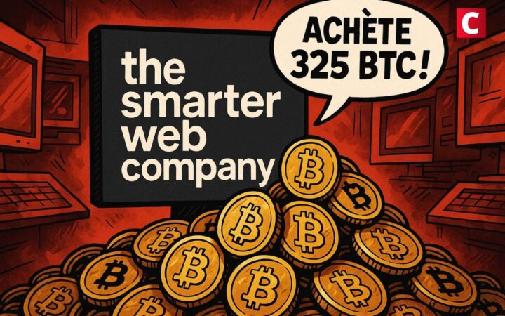 The Smarter Web Company achète 325 BTC pour booster sa trésorerie