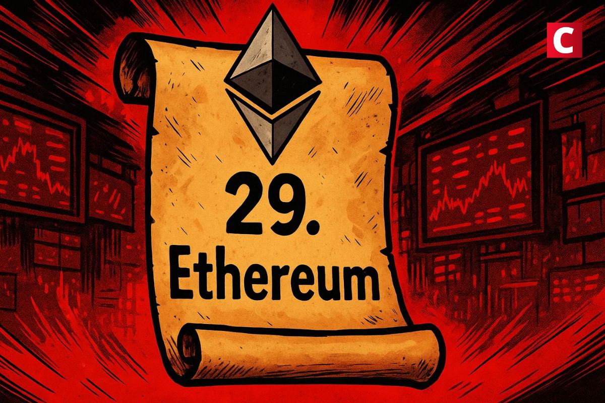 Ethereum entre dans le top 30 des plus gros actifs mondiaux
