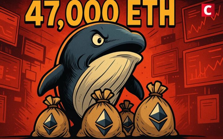 Une whale accumule 47 000 ETH via FalconX