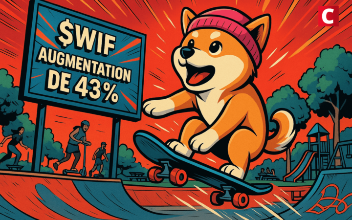 Le prix de Dogwifhat augmente avec un bond de 43 %