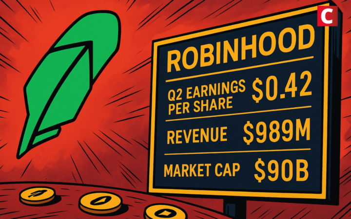 Robinhood génère 160 millions $ en cryptos, un chiffre impressionnant