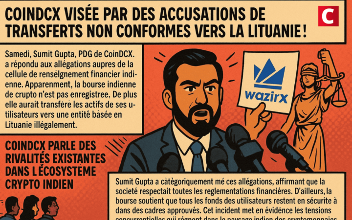 CoinDCX nie les allégations de transferts de fonds utilisateurs non conformes