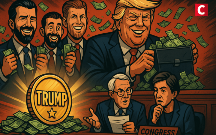 620 millions de dollars de plus à la fortune de Trump grâce aux cryptomonnaies