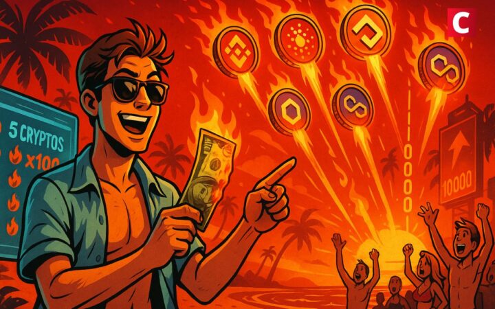 Les 5 cryptos x100 les plus chaudes de l’été pour passer de 100 $ à 10 000 $